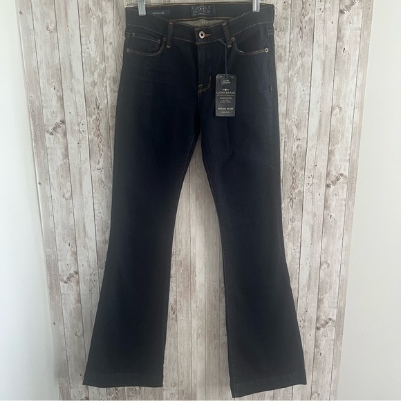 Lucky Brand Brooke Flare Mid-Rise Jeans New 27 - Picture 1 of 5